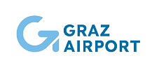 Logo des Flughafens Graz – Partner im Bereich Bauteilüberwachung und Gebäudemonitoring