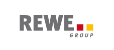 Logo der REWE Group – Partner im Bereich Bauteilüberwachung und Gebäudemonitoring
