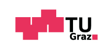 Logo der TU Graz – Partner im Bereich Bauteilüberwachung und Gebäudemonitoring